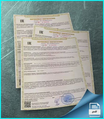 09 - KAPI SERTİFİKASI (RU)