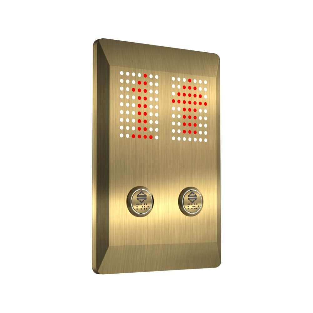 Antivandal - Dubleks Kat Kaseti (Cift Düğme)